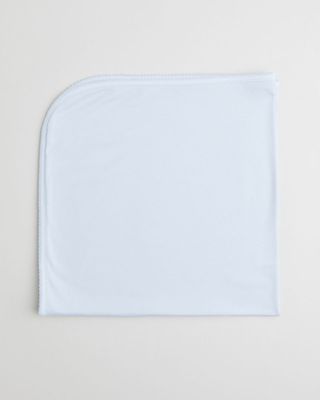 Interlock Pima Baby Blankey Sky - Blue