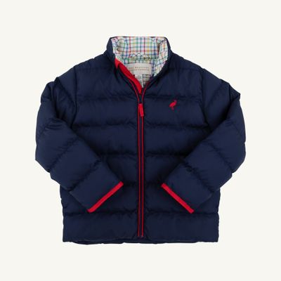Cooper Coat, Nantucket Navy/Richmond Red