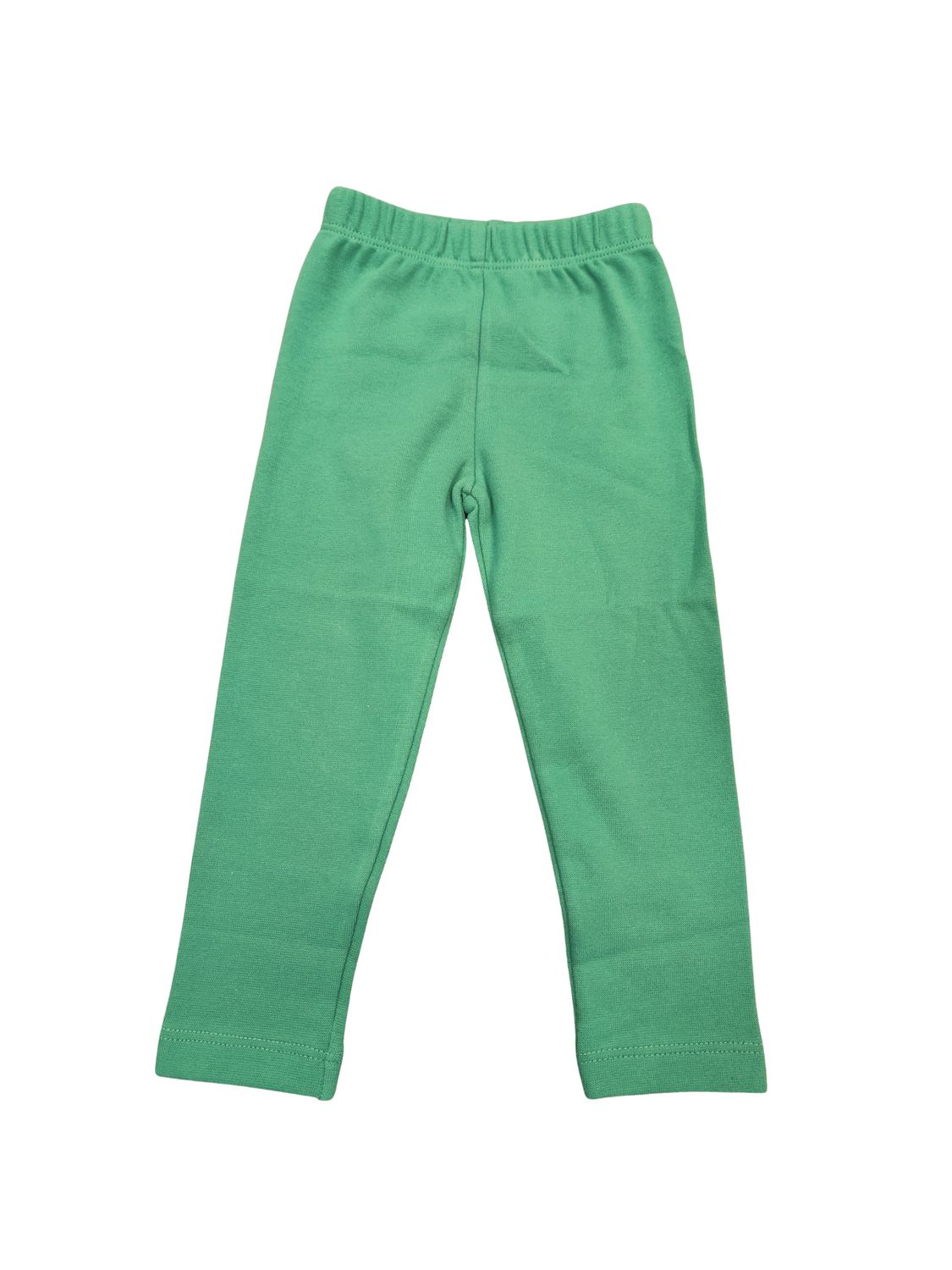 Straight Leggings, Green