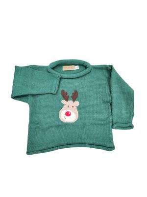 Lt Hunter Roll Neck Sweater, Rudolph
