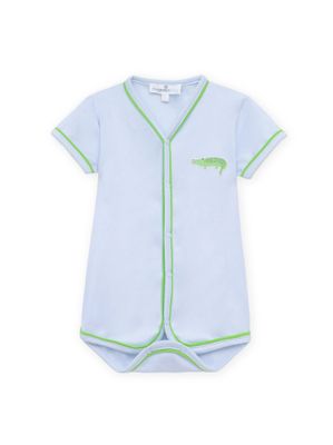Bayou Baby Bodysuit, Light Blue