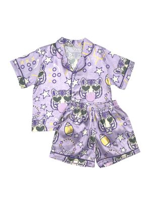 Tiger Silky PJ Set