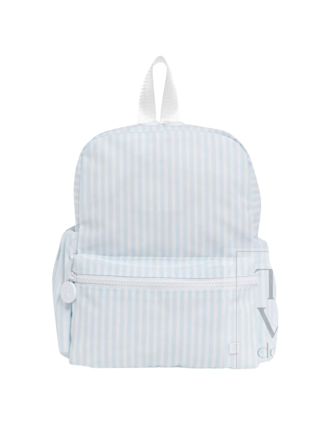 Mini Backer, Pimlico Stripe Blue