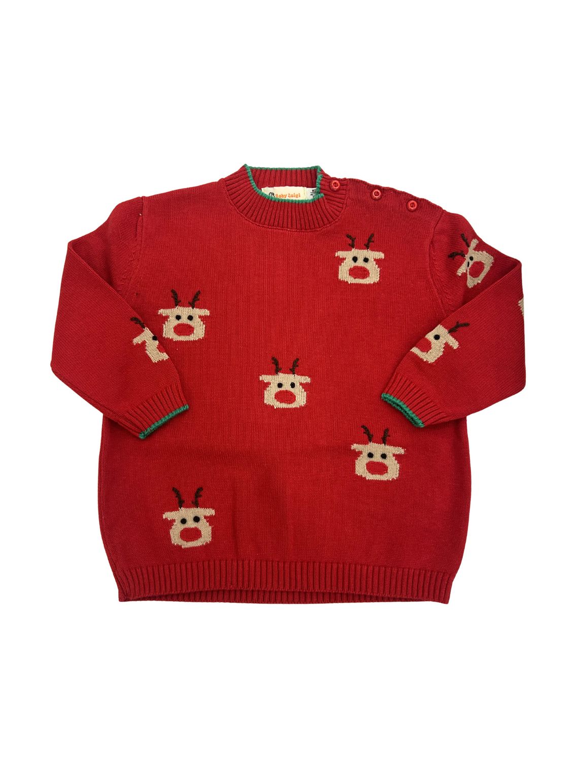 Red Rudolph Crewneck Sweater