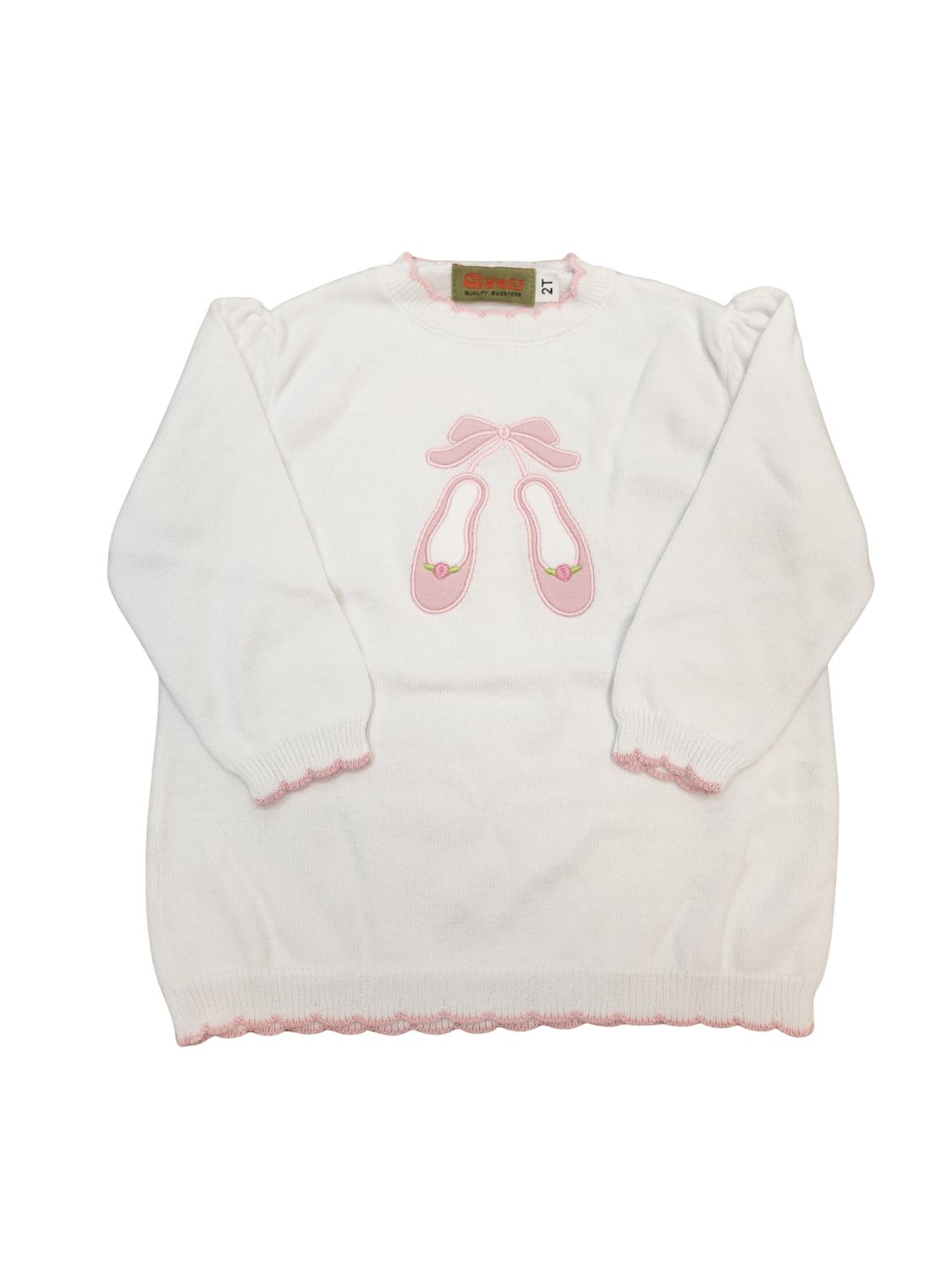 White Sweater, Ballet Shoes
