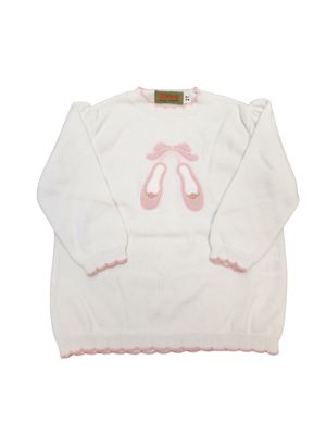 White Sweater, Ballet Shoes