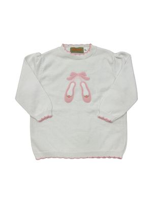White Sweater, Ballet Shoes