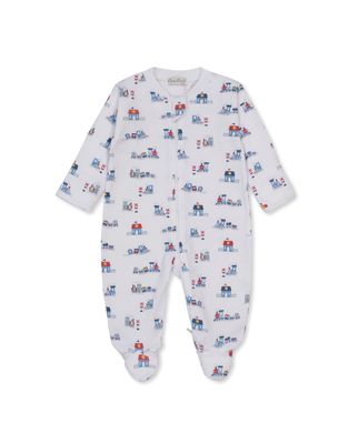 Footie with Zip PRT, Toot Toot