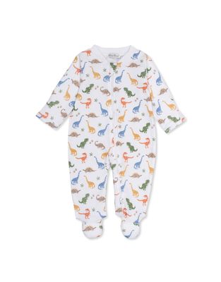 Footie with Zip PRT, Dino Stomp