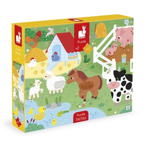 Tactile Farm Puzzle