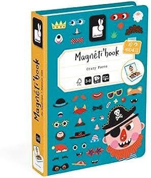 Magnetic Book, Boy's Crazy Faces