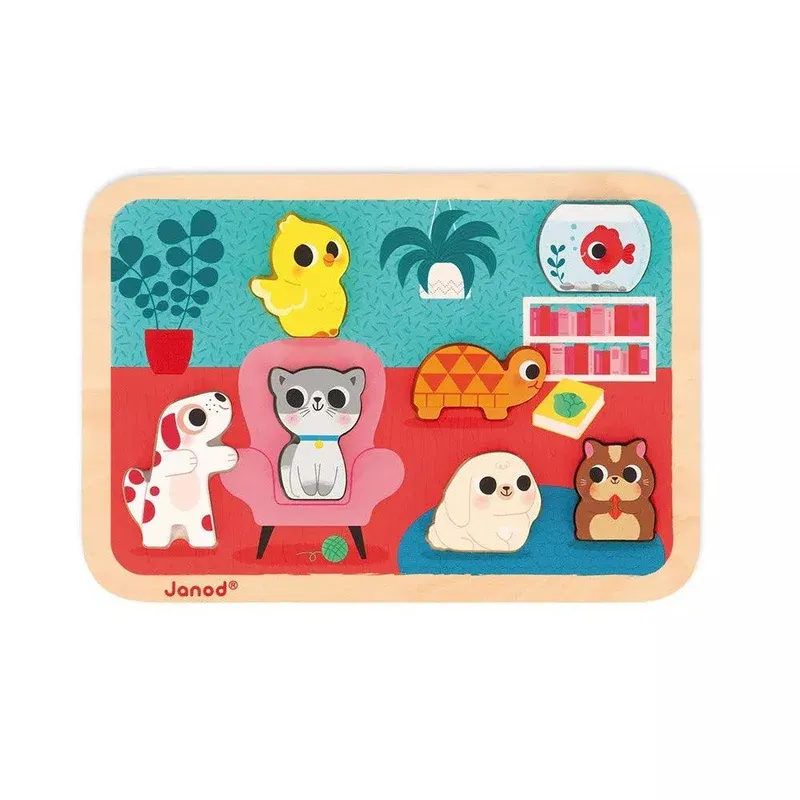 Chunky Puzzle, Pets