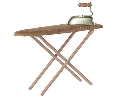 Iron and Ironing Board. Powder