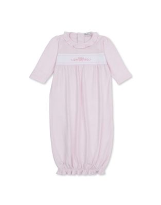 Classic Treasures Bow Sack, Pink Stripe