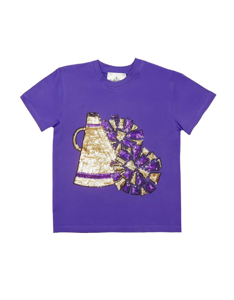 Megaphone Shirt, Purple