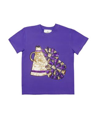Megaphone Shirt, Purple