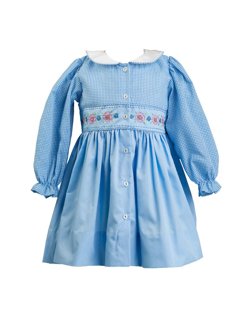 Beckett Blue Flower Dress *PRESALE*