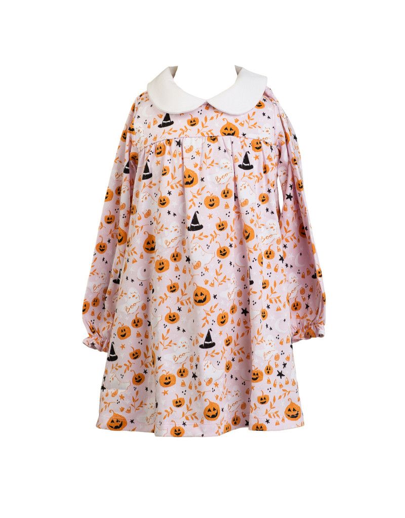 Pink Casper LS Pima Dress *PRESALE*