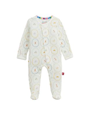 Nursery Magic Cream Modal Footie