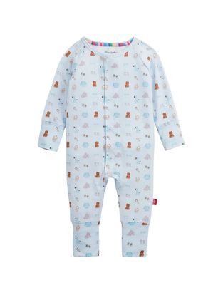 Nursery Nostalgia Blue Modal Footie