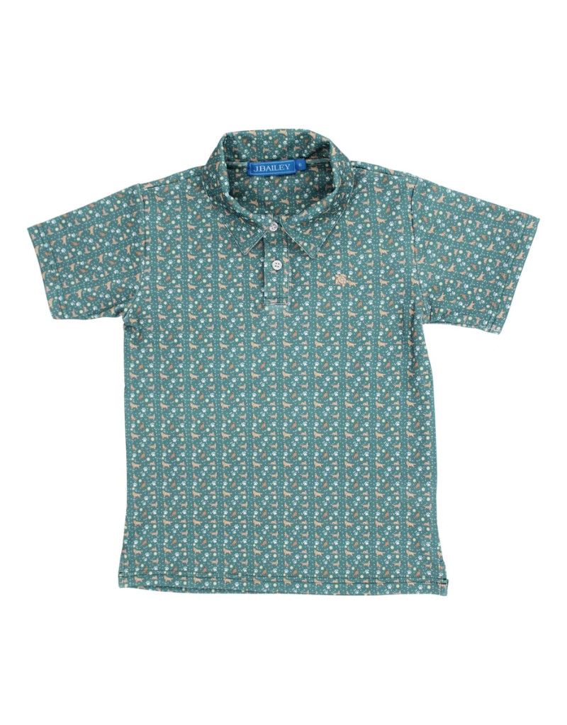 Henry Performance SS Polo, Golden Retreiver