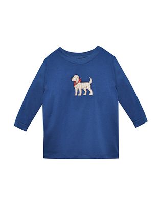 Blue Houston LS Shirt, Dog