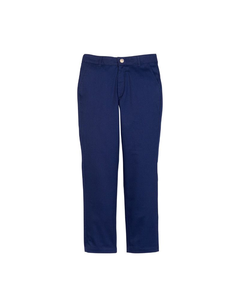 Classic Pants-Navy Twill