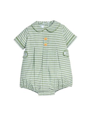 Embroidered Nicholas Bubble-Pumpkin