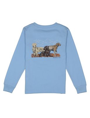 Hunting Dogs LS Light Blue