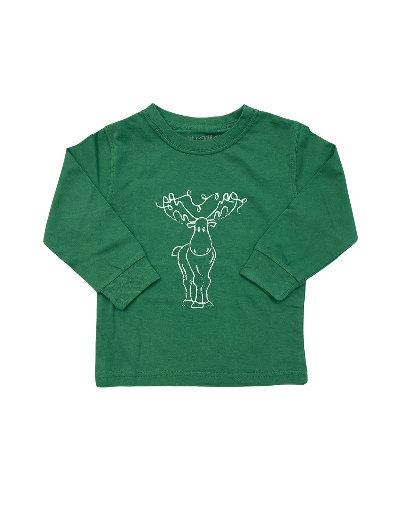 Green Moose LS T-Shirt