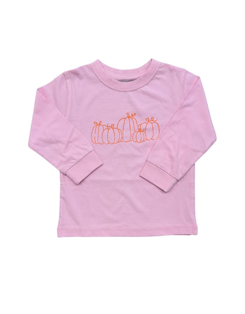 Pink Pumpkin Patch LS T-Shirt
