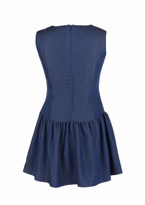 The Amelia Dress, Blue