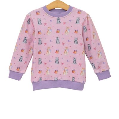 Fluffy Friends French Terry Pullover