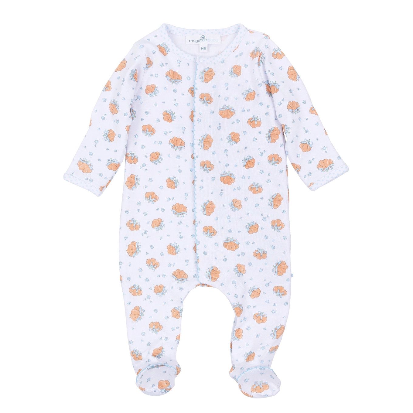 Prettiest in the Patch Print Ruffle Footie