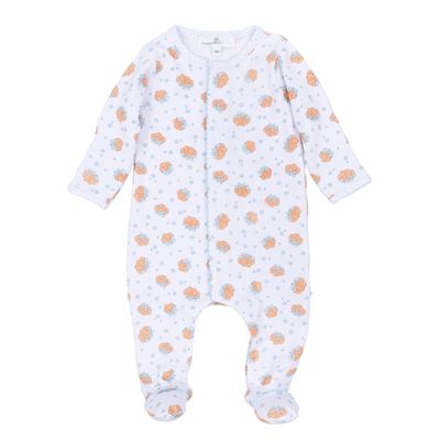 Prettiest in the Patch Print Ruffle Footie