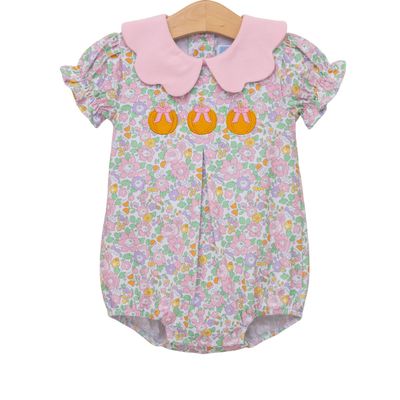 Pumpkin Floral Bubble