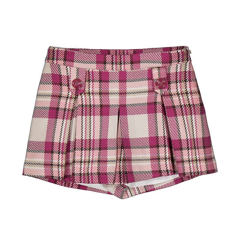 Plaid Shorts, Raspberry