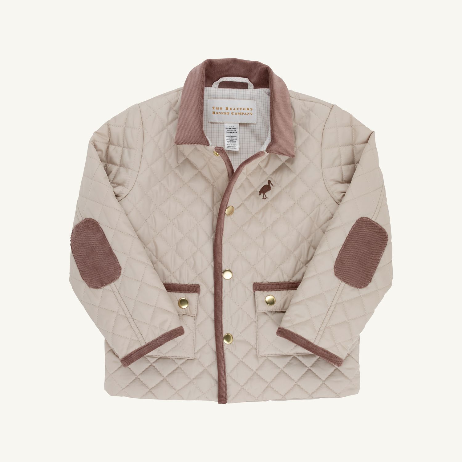 Caldwell Quilted Coat,  Keeneland Khaki