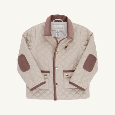 Caldwell Quilted Coat,  Keeneland Khaki