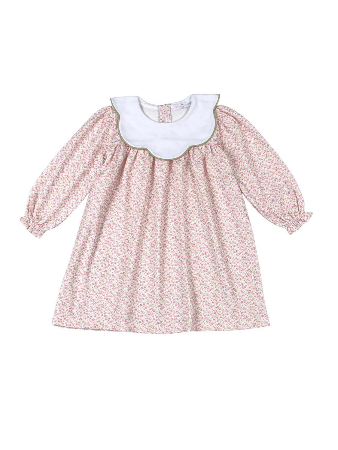 Melody Pima Scallop Collar Dress