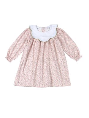 Melody Pima Scallop Collar Dress