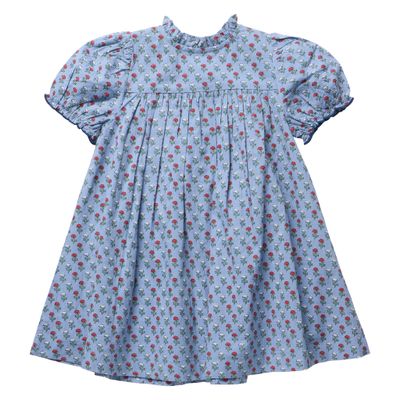 Lucia Dress, Light Blue Carnation