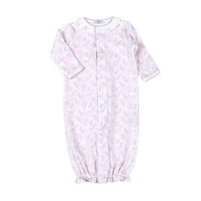 Baby Safari Pima Conv Gown, Girl