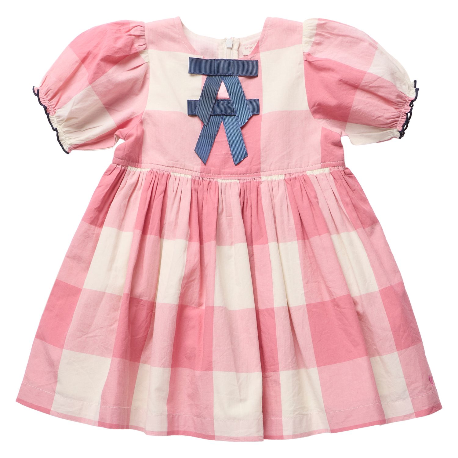 Hermione Dress - Pink Check