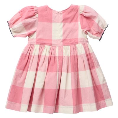 Hermione Dress - Pink Check