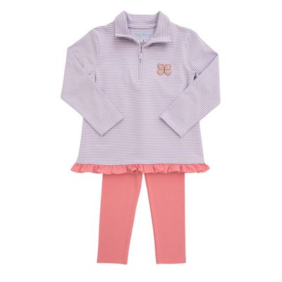 Butterfly1/4 Zip Pullover Set