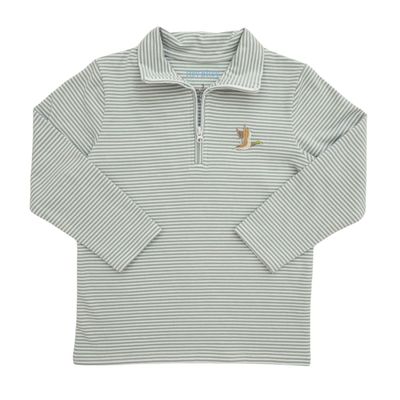 1/4 Zip Pullover- Mallard