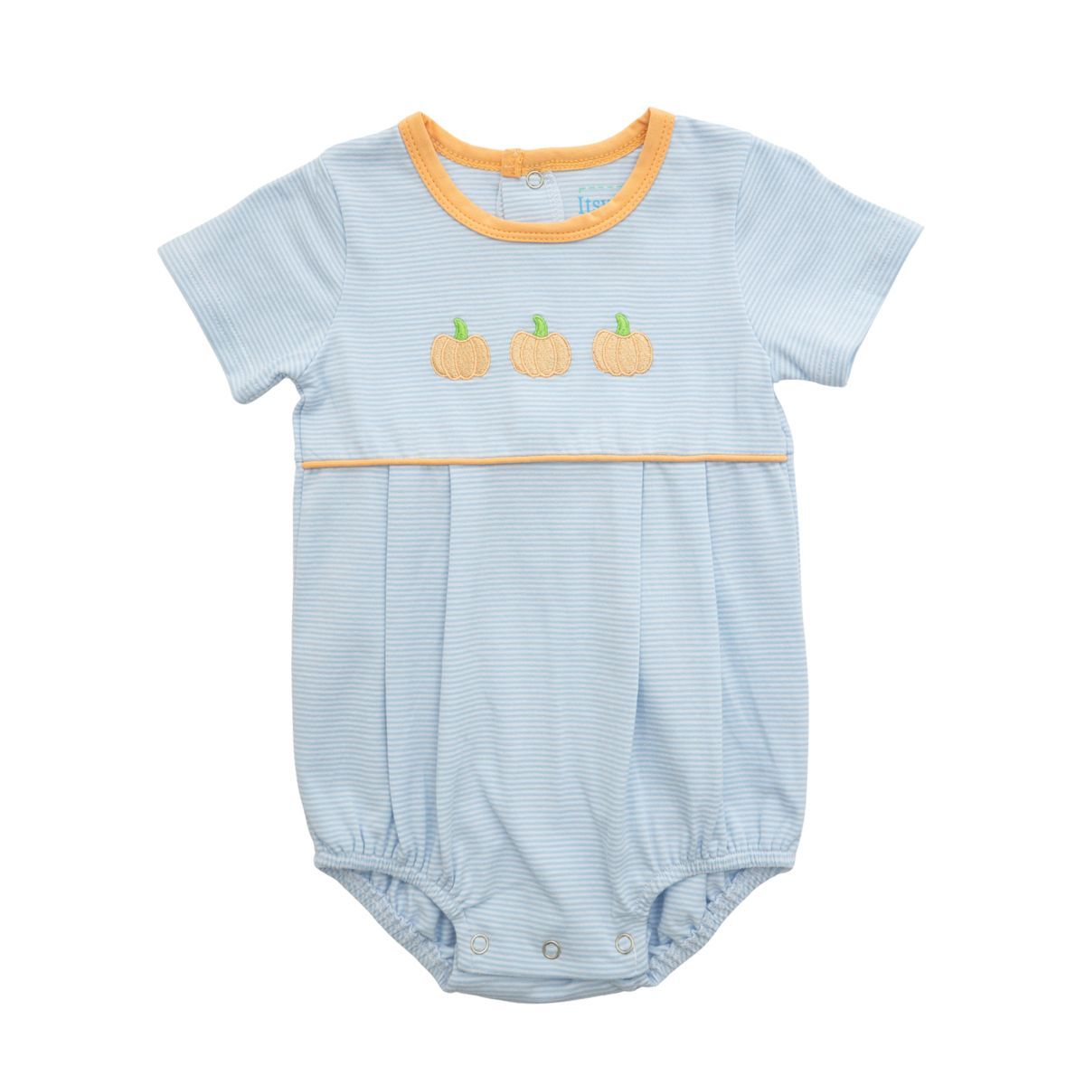 Pumpkin Bubble, Blue Stripe