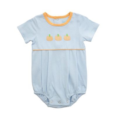 Pumpkin Bubble, Blue Stripe