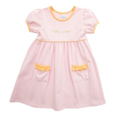 Pumpkin Dress, Pink Stripe